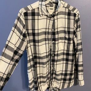Black and white flannel